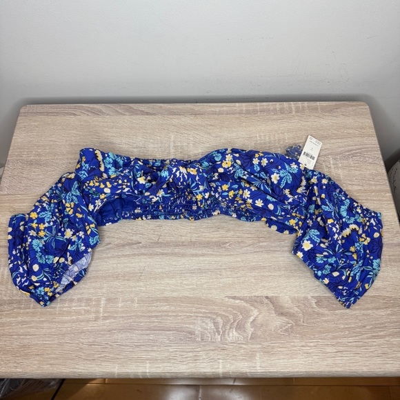 NWT Maeve Blue Floral Skirt Set Size L - Picture 3 of 6